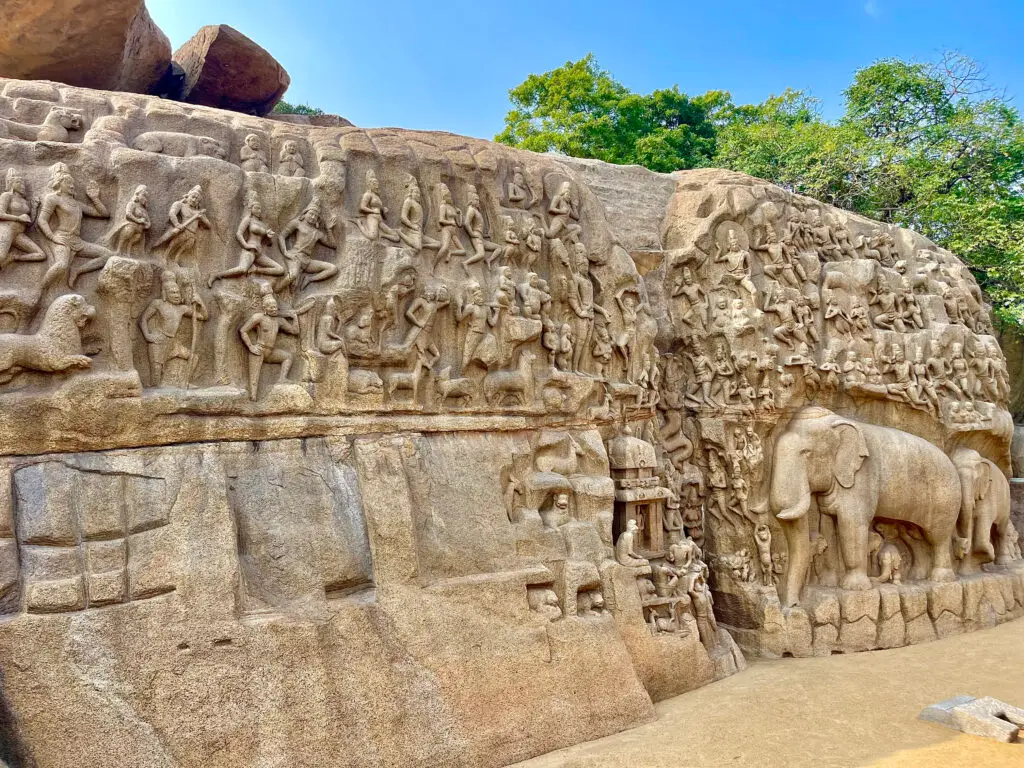 Tempio storico del Tamil Nadu durante il tour
