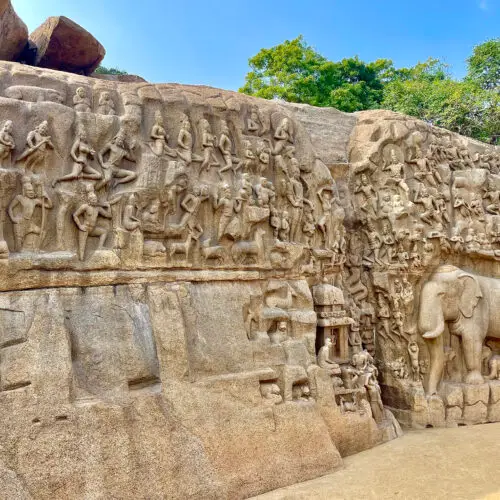 Tempio storico del Tamil Nadu durante il tour