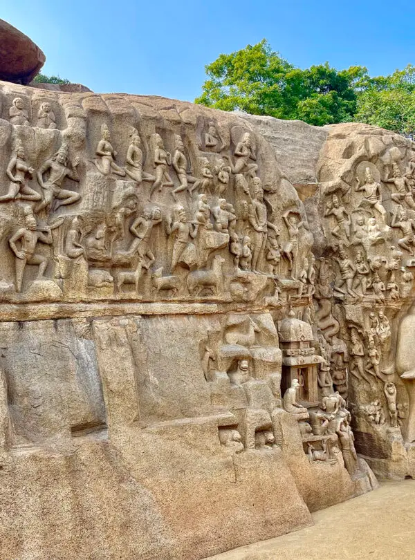 Tempio storico del Tamil Nadu durante il tour