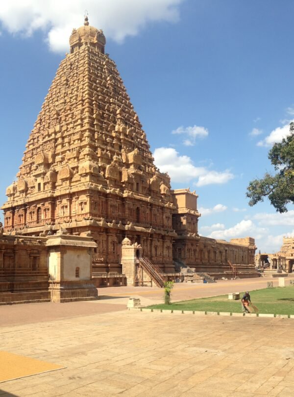Tempio hindu del Tamil Nadu durante il viaggio