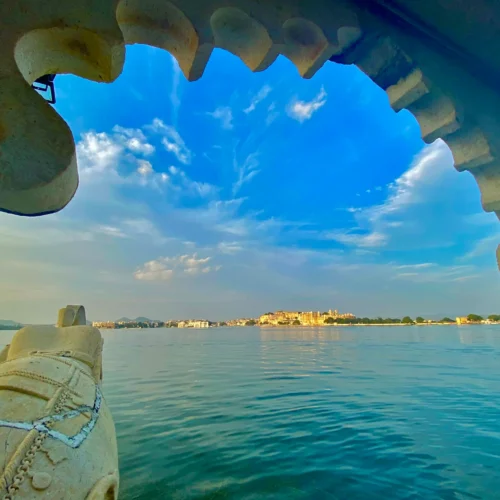 Lago Pichola di udaipur visto da jag mandir